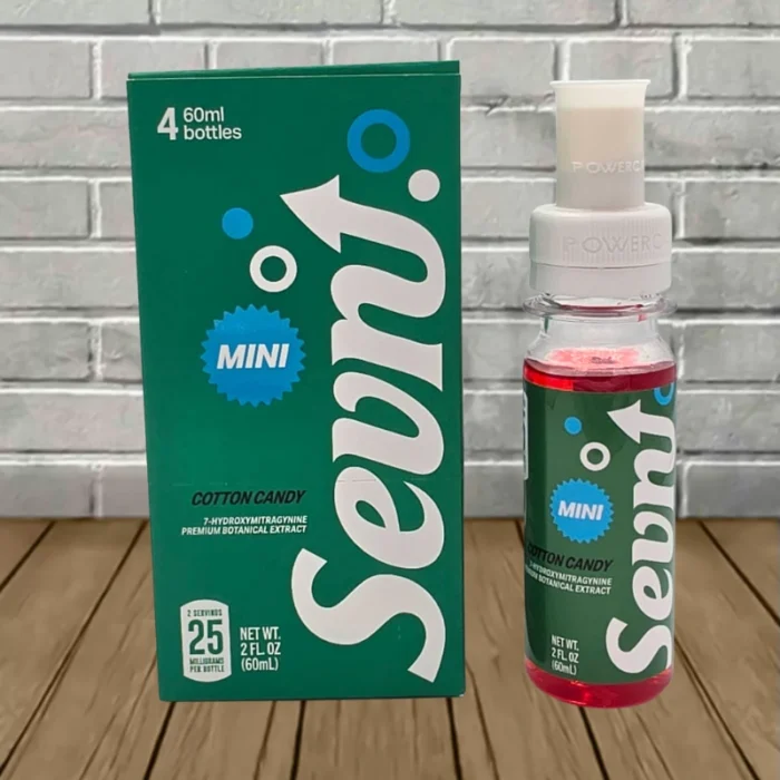Sevn 7-Hydroxymitragynine Premium Botanical Extract 2oz - Cotton Candy -- 25mg -- 4ct Bottle BULK CASE Sevn 7-Hydroxymitragynine Premium Botanical Extract 2oz - Cotton Candy -- 25mg -- 4ct Bottle BULK CASE