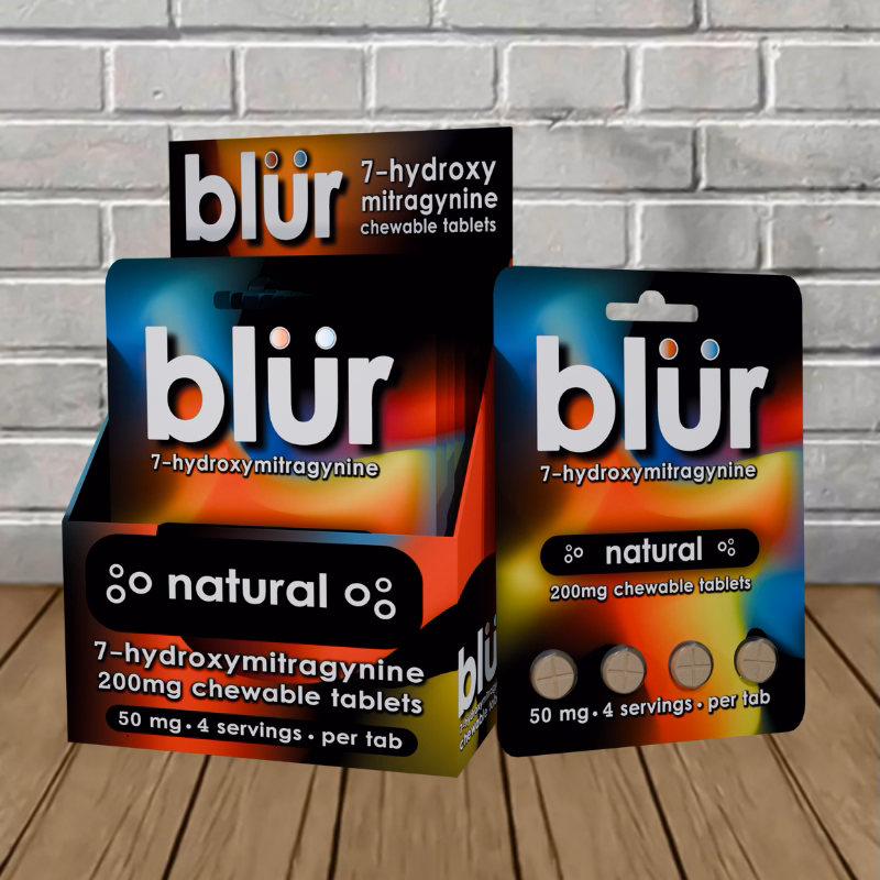 Blur 7-Hydroxymitragynine 200mg Bulk Case Deal