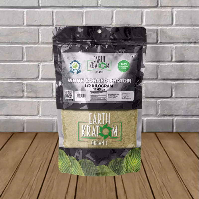 Earth Kratom White Borneo Powder