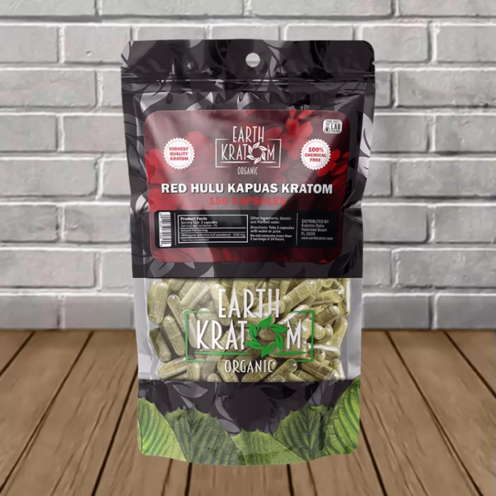 Earth-Kratom-Red-Hulu-Capsules-150ct Earth-Kratom-Red-Hulu-Capsules-150ct
