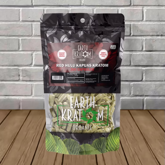 Earth-Kratom-Red-Hulu-Capsules-300ct Earth-Kratom-Red-Hulu-Capsules-300ct