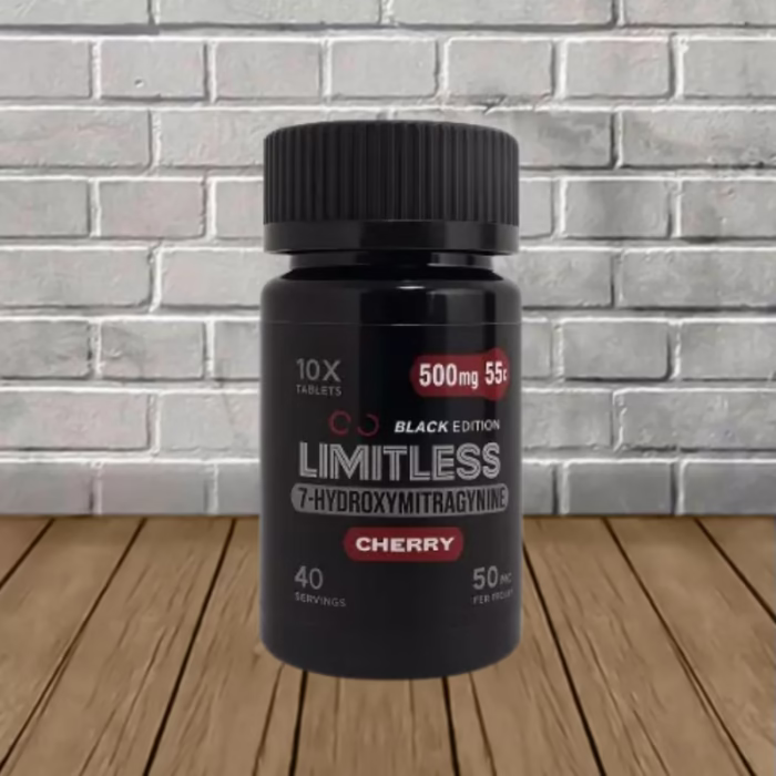 Limitless-Black-Edition-7-Oh-Tabs-50mg-10ct-Cherry-Single-10ct-Jar- Limitless-Black-Edition-7-Oh-Tabs-50mg-10ct-Cherry-Single-10ct-Jar-