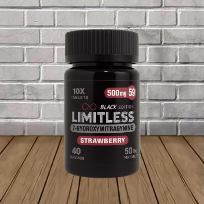 Limitless-Black-Edition-7-Oh-Tabs-50mg-10ct-Strawberry-Single-10ct-Jar