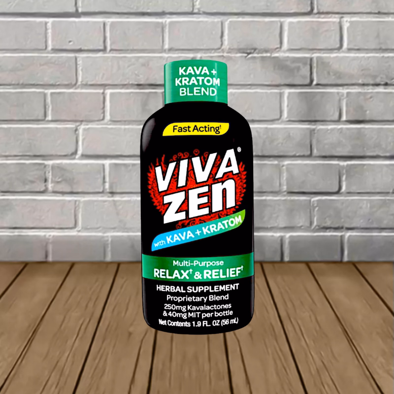 Vivazen Relax & Relief Kava + Kratom Blend