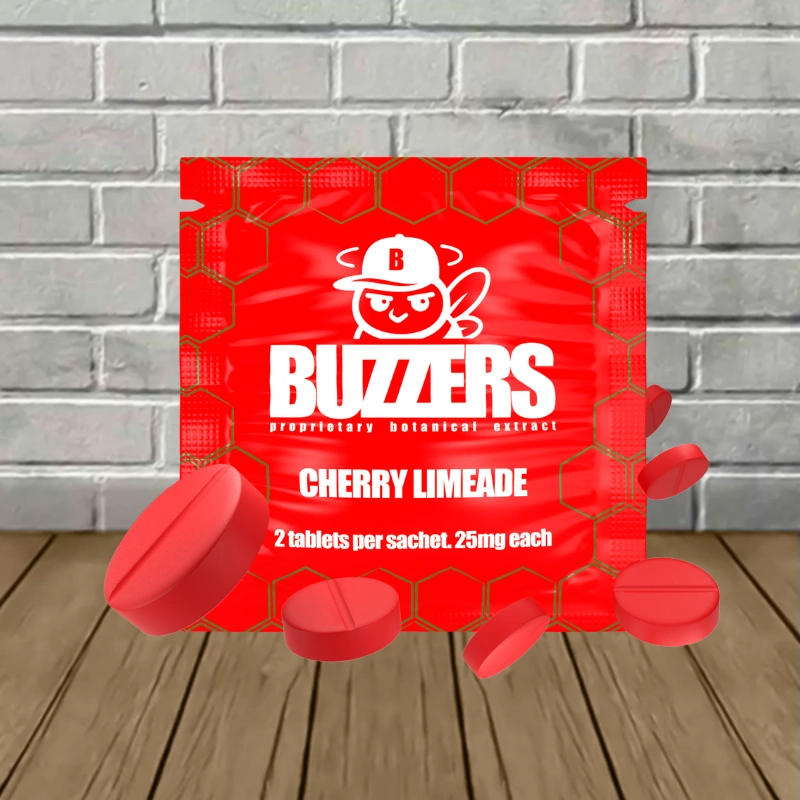 Buzzers Proprietary Botanical Extract 50mg-Cherry Limeade -- 2ct Single Pack