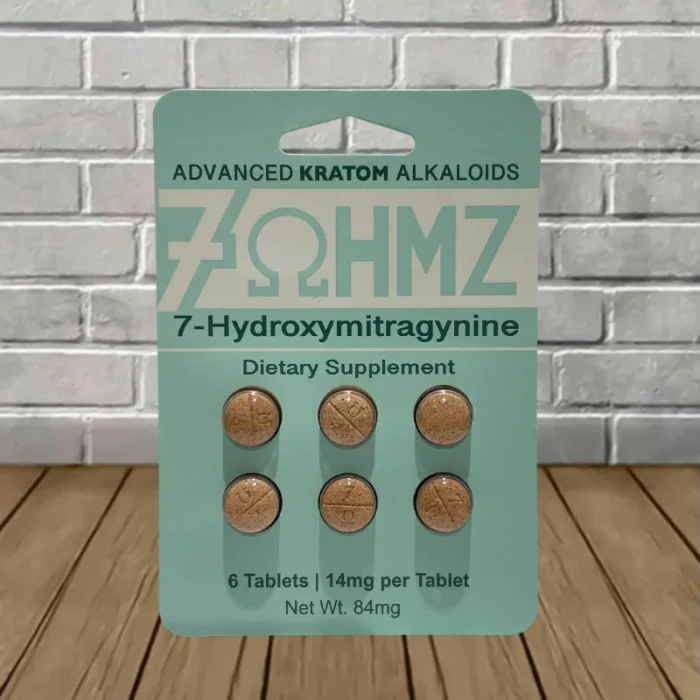 7OHMZ-7-Hydroxymitragynine-6ct-Blister-Pack