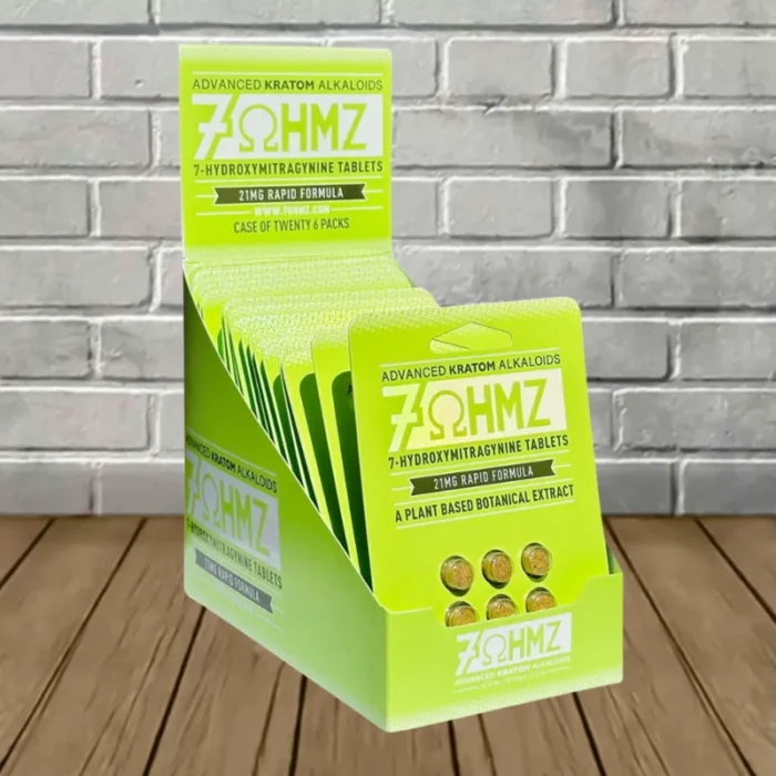 7OHMZ-7-Hydroxymitragynine-Rapid-Formula-Tablets-21mg-Bulk-Case-DISPLAY-20-Blister-Packs-Total-of-120-Pills 7OHMZ-7-Hydroxymitragynine-Rapid-Formula-Tablets-21mg-Bulk-Case-DISPLAY-20-Blister-Packs-Total-of-120-Pills