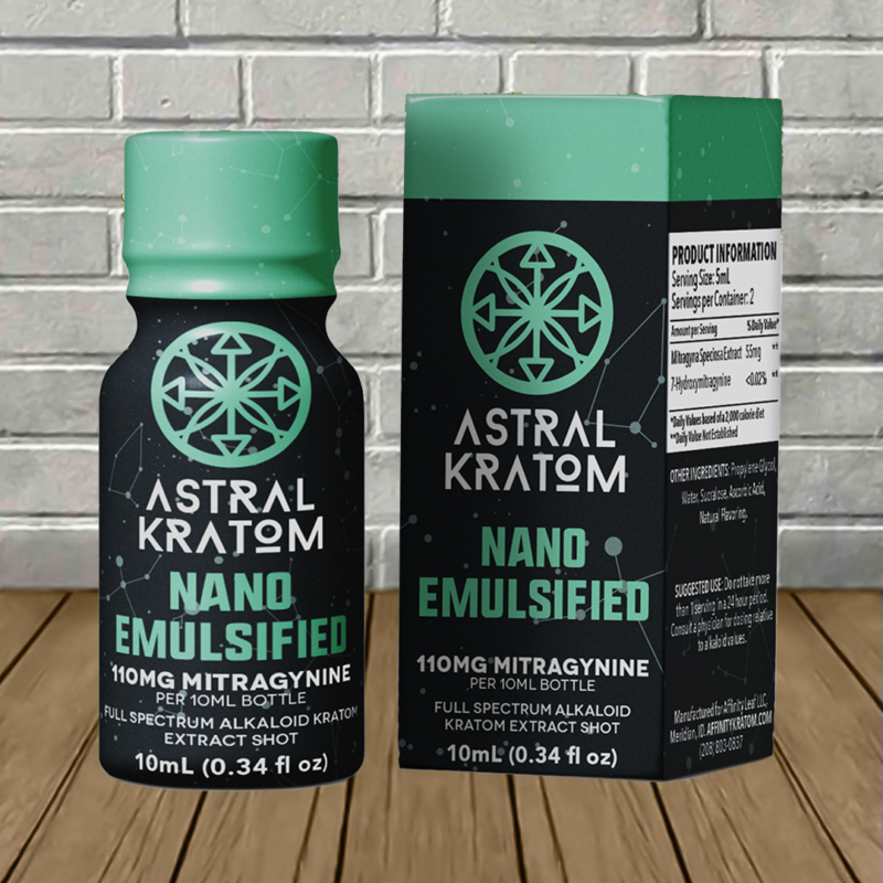 Astral Kratom Nano Emulsified Kratom Extract Shot 10ml