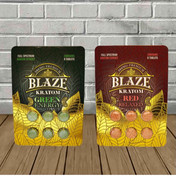 Blaze Full Spectrum Kratom Extract Tablets