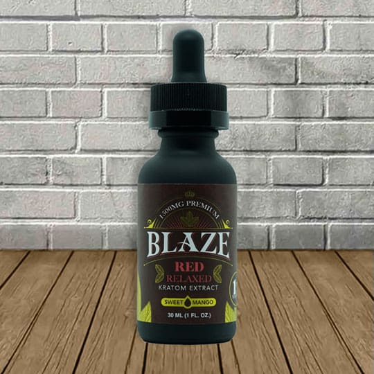 Blaze Kratom Extract RED RELAXED Tincture
