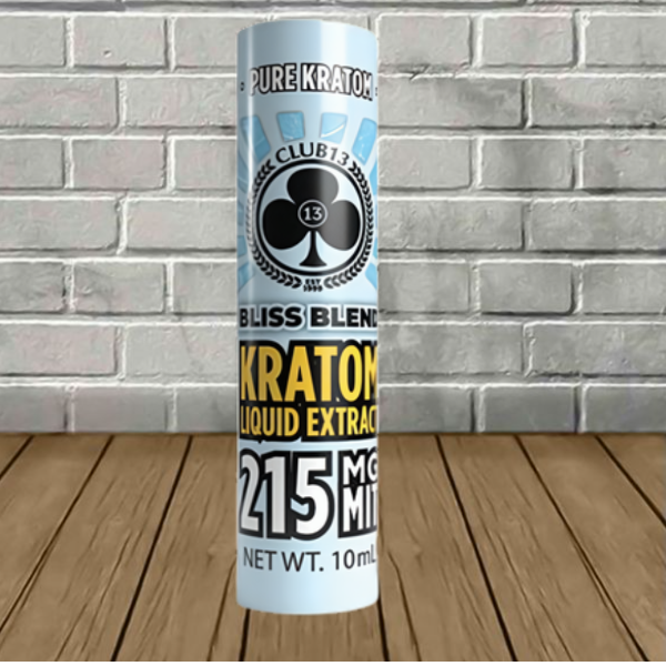 Club 13 Bliss Blend Liquid Kratom Extract 215mg