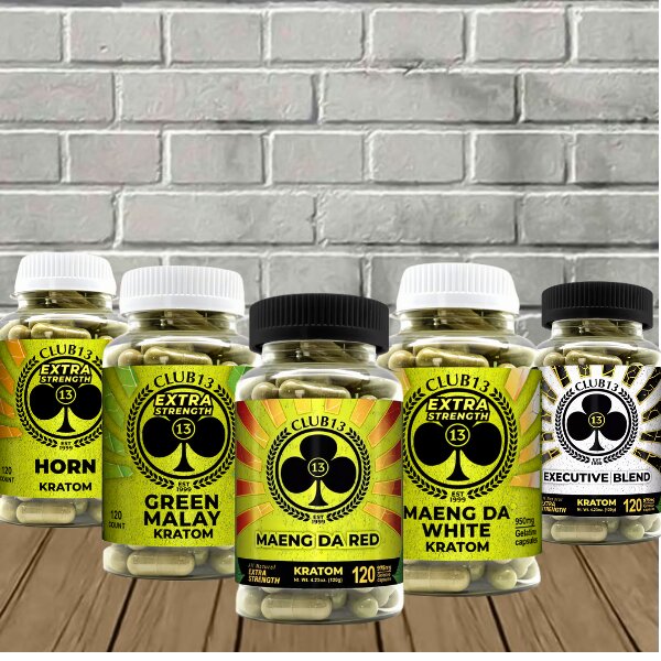Club13 Extra Strength Kratom Capsules