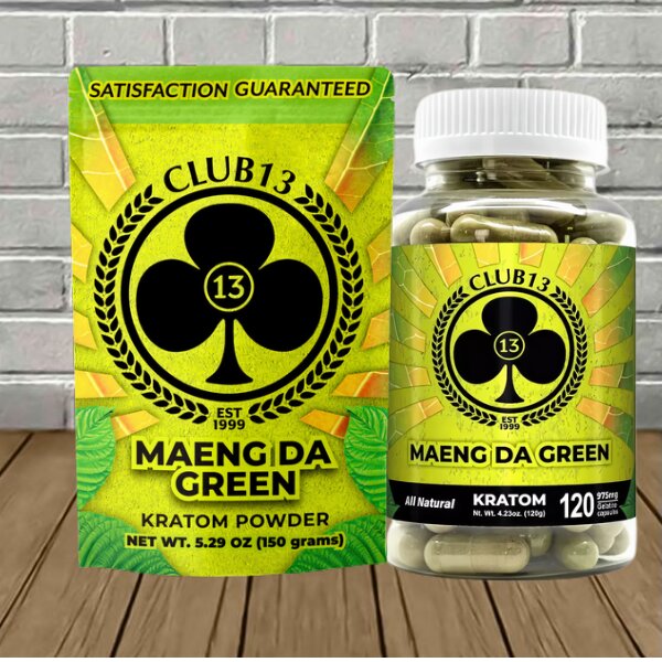 Club13 Maeng Da Green Kratom
