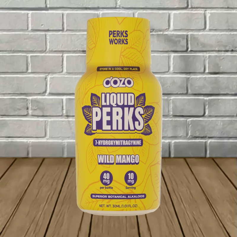 Dozo Liquid PERKS 7-Hydroxymitragynine Extract Shot 40mg -- DISCONTINUED