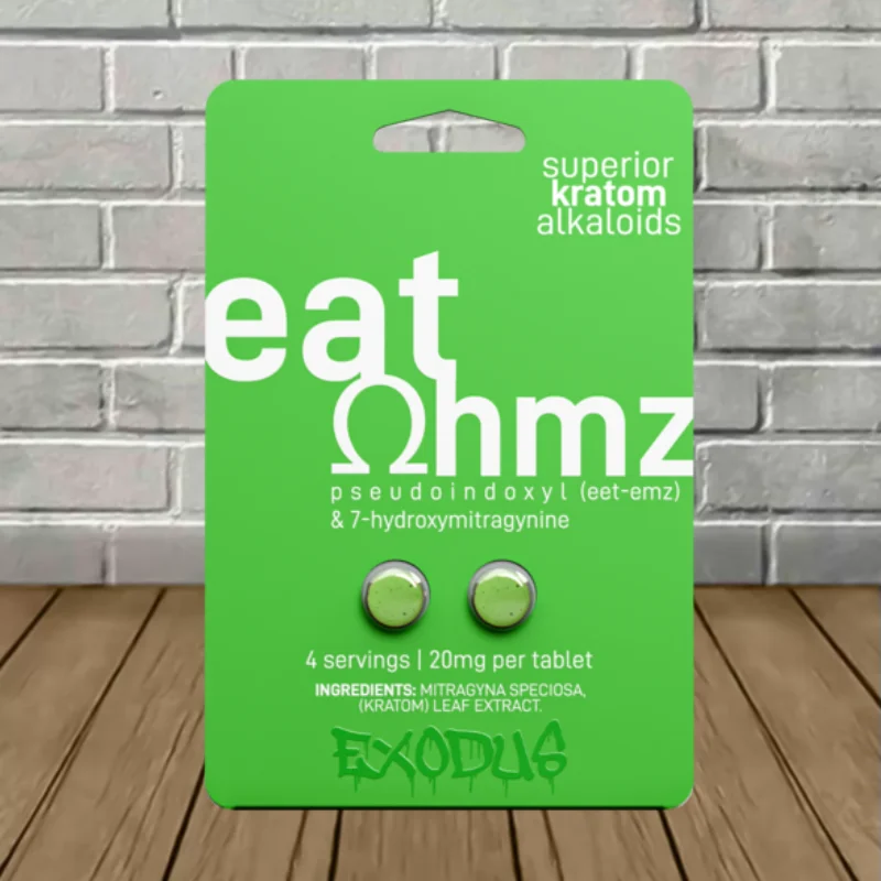 Eat Ohmz Pseudoindoxyl + 7-Hydroxymitragynine Extract Tablets 20mg