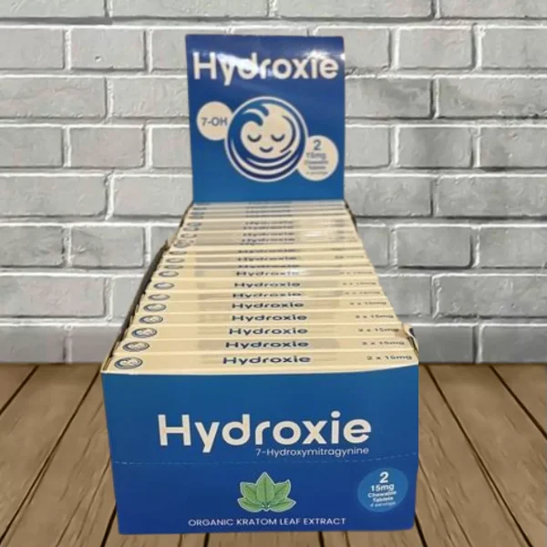 Hydroxie 7-Hydroxymitragynine Extract Tablets 15mg Full Case (20ct)