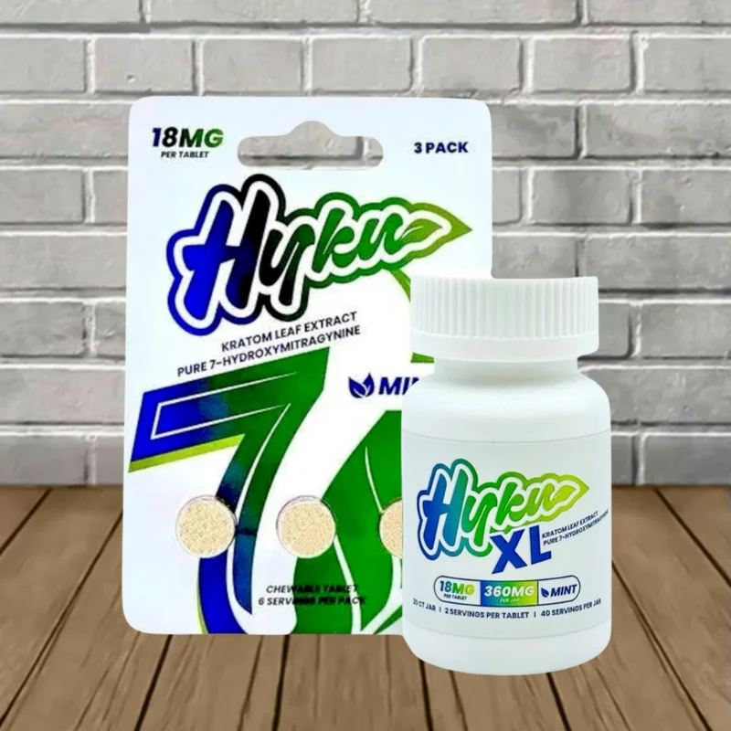 Hyku Pure 7-Hydroxymitragynine Tablets