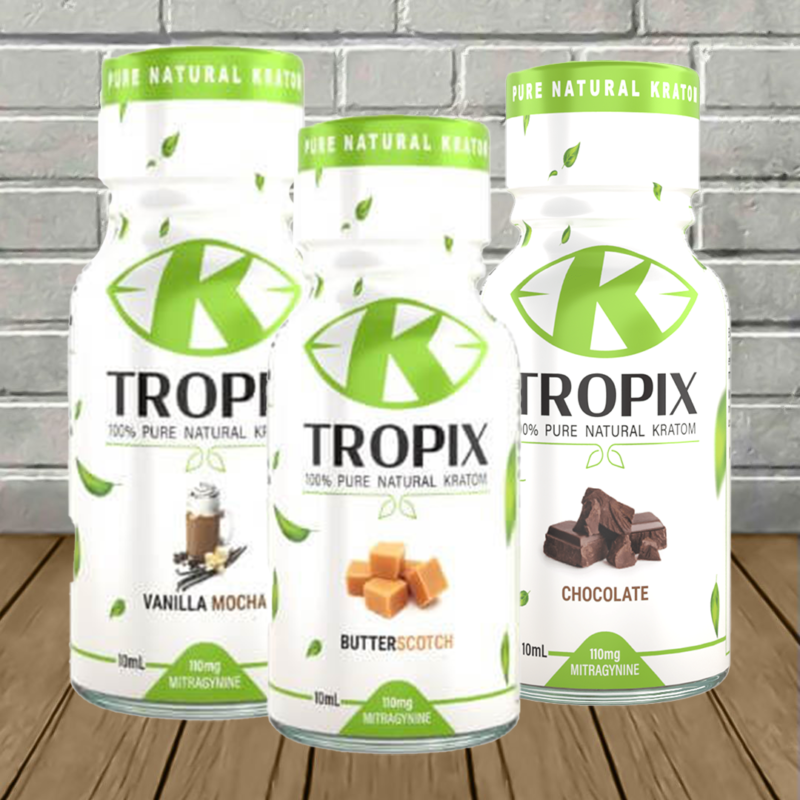 K-Tropix Pure Series Liquid Kratom Extract Shot 10ml