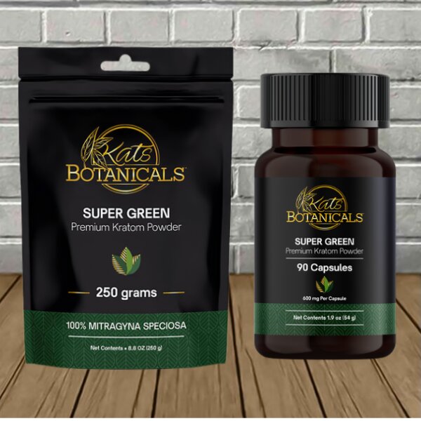 Kats Botanicals Super Green Kratom