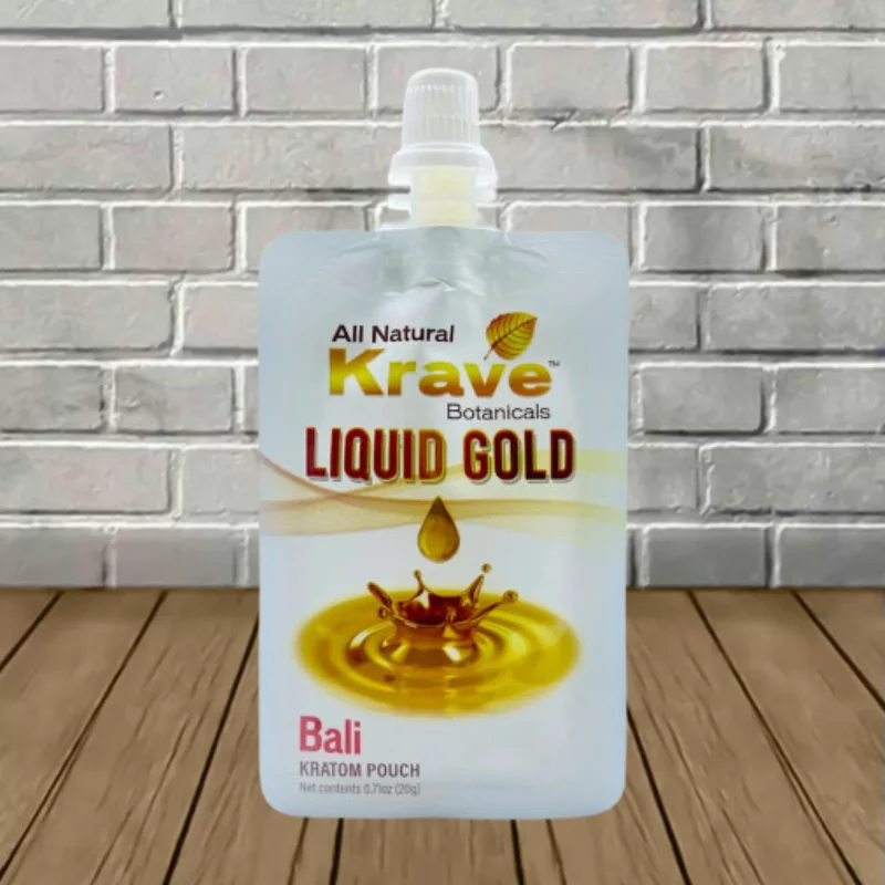 Krave Botanicals Liquid Gold Kratom Extract Pouch 20g