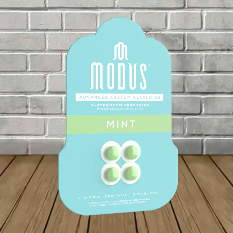 Modus Advanced Kratom Alkaloids 7-Hydroxy Extract Tablets 4ct