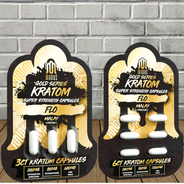 Modus Gold Series Kratom Super Strength Capsules