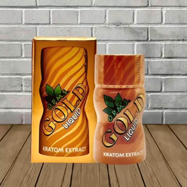 OPMS Gold Liquid Kratom Extract Shot 8.8ml