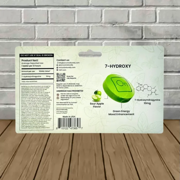On7-7-hydroxy-Tablets-12ct-Blister-Pack-Sour-Apple-Energy-12ct-Blister-Pack-product-facts On7-7-hydroxy-Tablets-12ct-Blister-Pack-Sour-Apple-Energy-12ct-Blister-Pack-product-facts