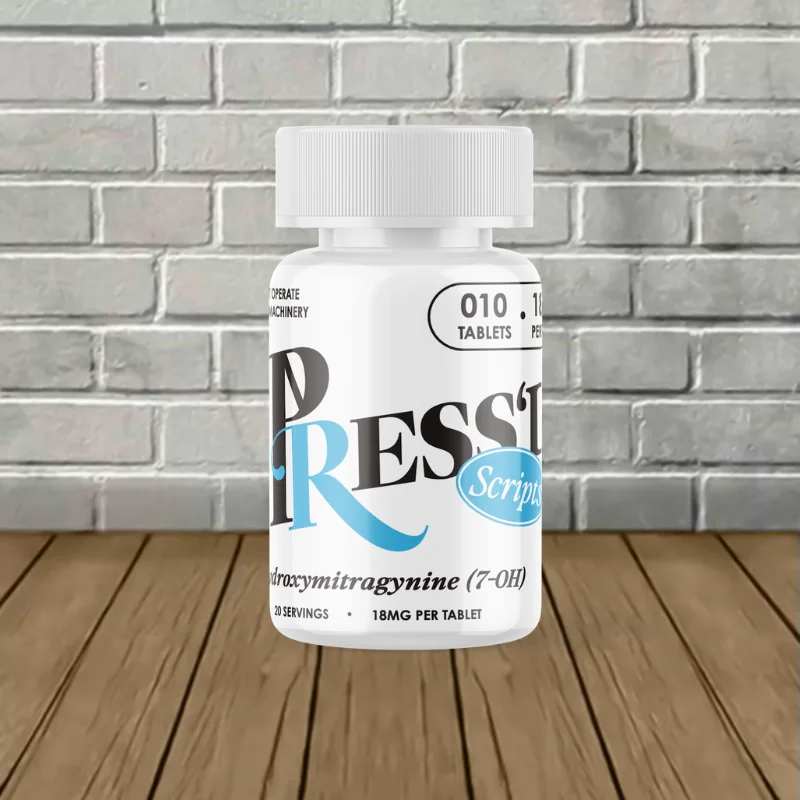Press'd 7-Hydroxymitragynine Tablets 10ct Bottle