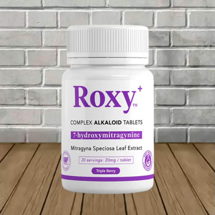 Roxy-7-Hydroxy-20mg-Complex-Alkaloid-Tablets-20ct-Jar-Triple-Berry Roxy-7-Hydroxy-20mg-Complex-Alkaloid-Tablets-20ct-Jar-Triple-Berry
