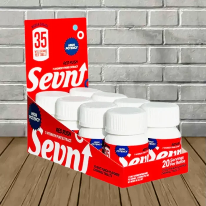 Sevn-7-Hydroxy-35mg-BULK-CASE-DEAL-Red-Rush-Fruit-Bunch-8-Jar-Display Sevn-7-Hydroxy-35mg-BULK-CASE-DEAL-Red-Rush-Fruit-Bunch-8-Jar-Display