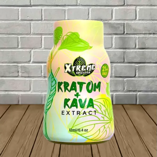 Xtreme Speciosa Liquid Kratom + Kava Extract Shot 12ml