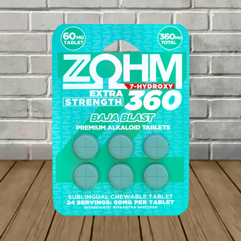 Zohm 7-Hydroxy Extra Strength Tablets 360mg
