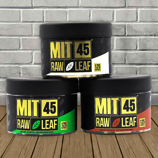 MIT45 RAW Kratom Capsules