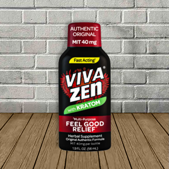 Vivazen Kratom Shot 2oz 40mg
