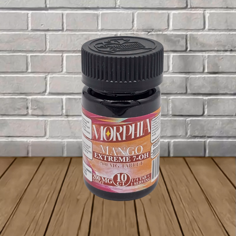 Morphia-Extreme-7-Hydroxy-Tablets-200mg-Mango-10ct-Jar