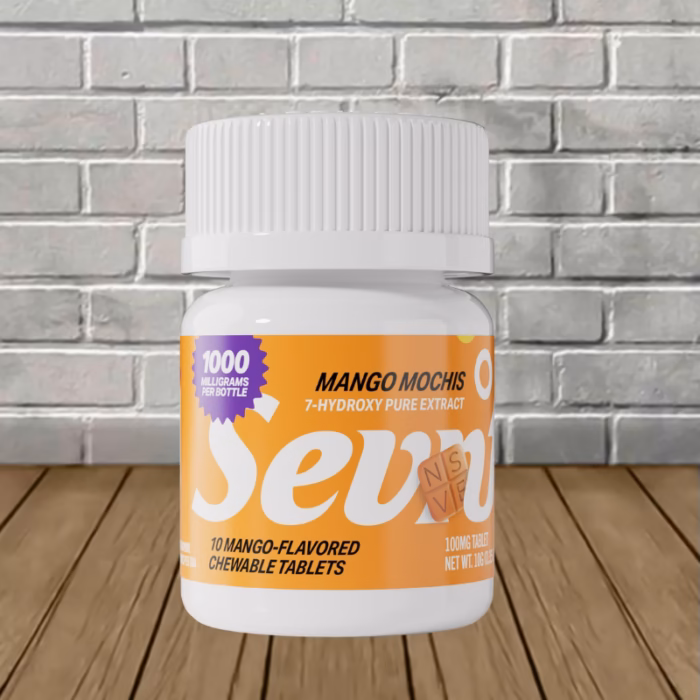 Sevn-7-Hydroxy-Pure-Extract-1000mg-Mango-Mochis-single-bottle Sevn-7-Hydroxy-Pure-Extract-1000mg-Mango-Mochis-single-bottle