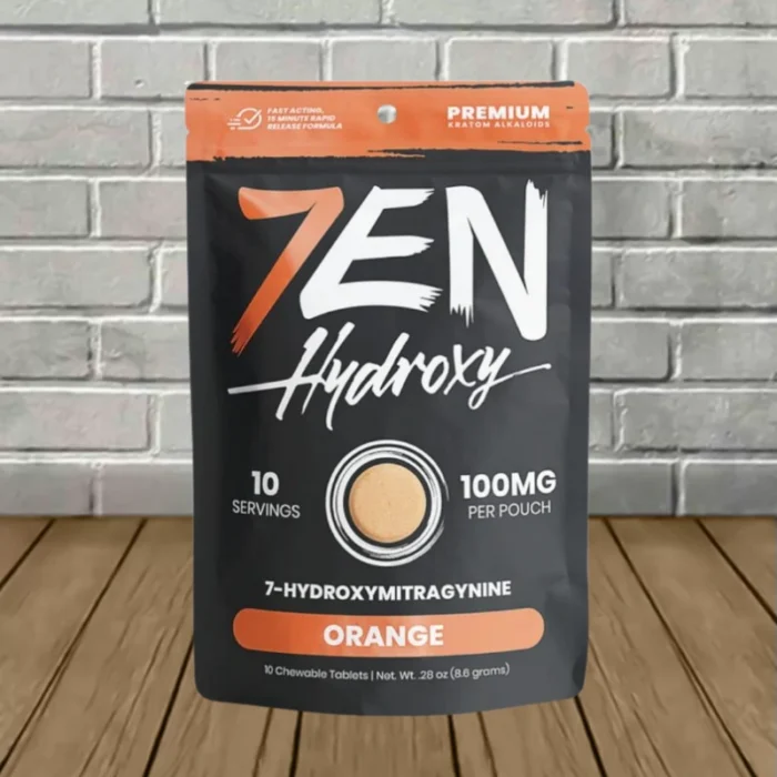 7EN 7-Hydroxy Tablets 100mg - Orange -- 10ct Pack 7EN 7-Hydroxy Tablets 100mg - Orange -- 10ct Pack