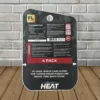 Straight Heat Full-Spectrum Kratom Extract 1200mg - Black Cherry -- 4ct Blister Pack - back