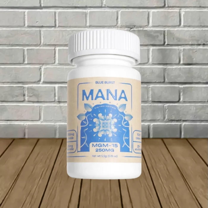 Mana MGM-15 Tablets 250mg-Blue Burst -- 10ct SIngle Jar Mana MGM-15 Tablets 250mg-Blue Burst -- 10ct SIngle Jar