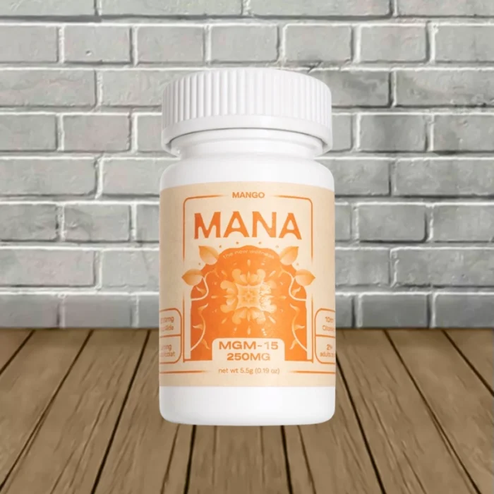 Mana MGM-15 Tablets 250mg-Mango -- 10ct Single Jar Mana MGM-15 Tablets 250mg-Mango -- 10ct Single Jar