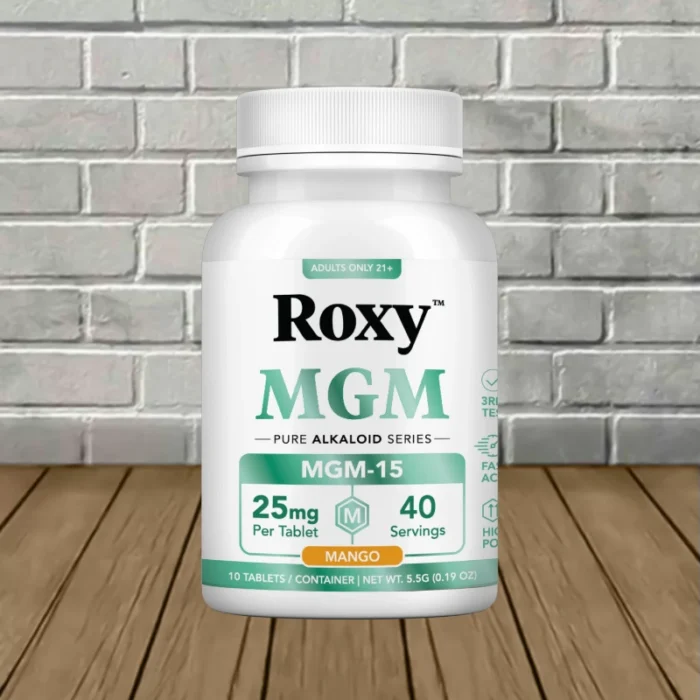 Roxy MGM-15 Pure Alkaloid Series Tablet 25mg - 10ct-Mango -- 10ct Single Jar Roxy MGM-15 Pure Alkaloid Series Tablet 25mg - 10ct-Mango -- 10ct Single Jar