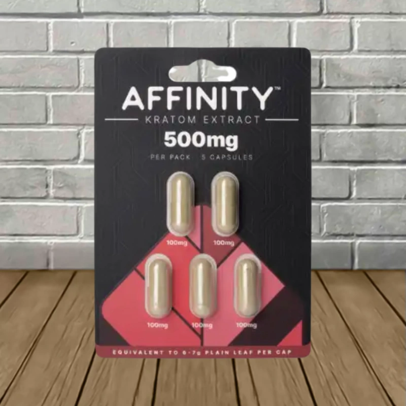 Affinity Kratom Extract Capsules 500mg