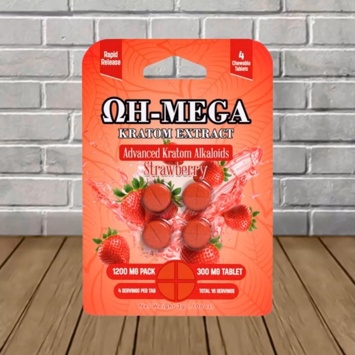 OH-MEGA-Advanced-Kratom-Extract-1200mg-Strawberry-4ct-Single-Blister-Pack OH-MEGA-Advanced-Kratom-Extract-1200mg-Strawberry-4ct-Single-Blister-Pack