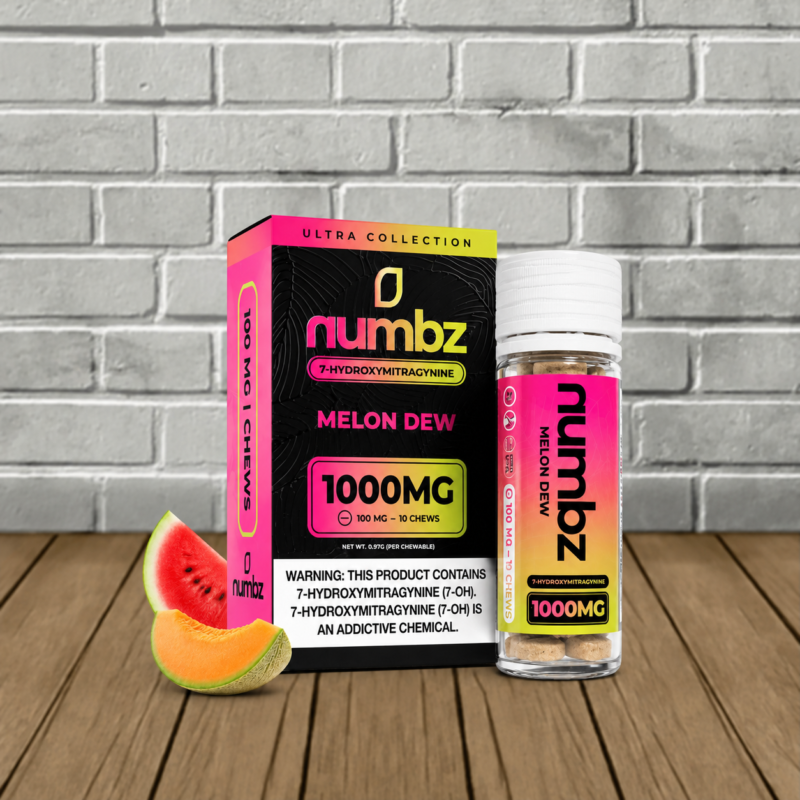 Numbz 7-Hydroxy Tablets 1000mg