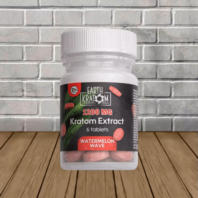 Earth Kratom Kratom Extract Tablets 1200mg