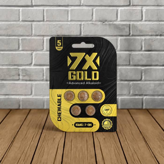 7X Gold 7-OH Chewable Tablets 15mg 7X Gold 7-OH Chewable Tablets 15mg
