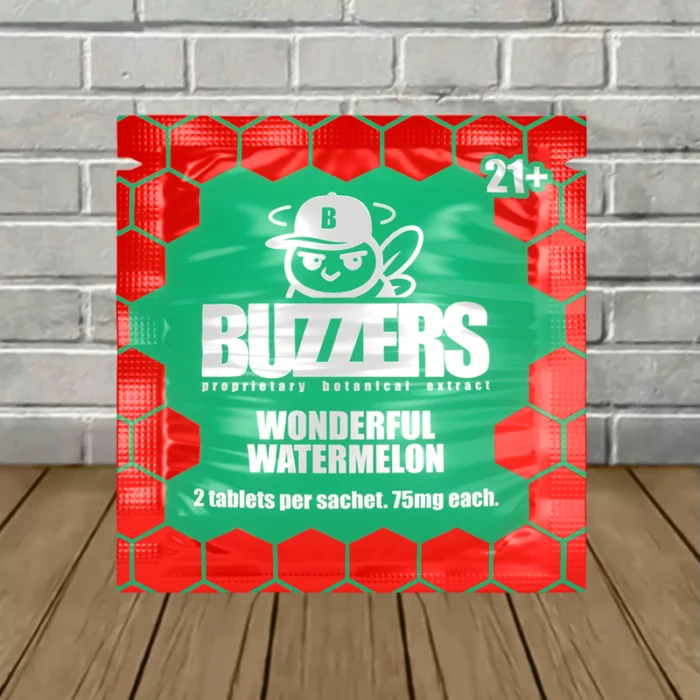 Buzzers_Proprietary_Botanical_Extract_Tablet_75mg_Wonderful_Watermelon Buzzers_Proprietary_Botanical_Extract_Tablet_75mg_Wonderful_Watermelon