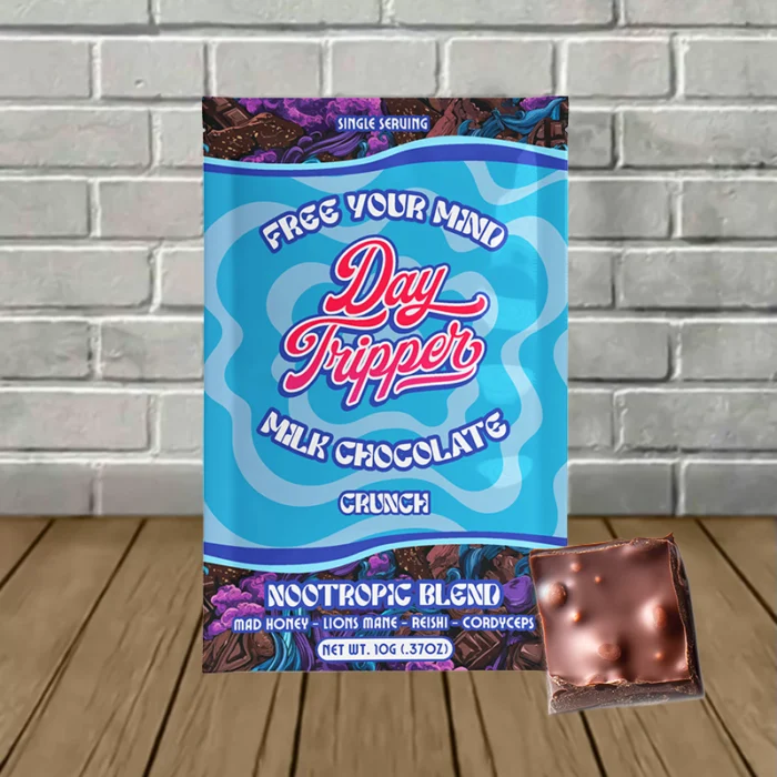 DayTripper_Mushrooms_Chocolate_Single_Serve_Crunch_Milk_Chocolate_Single_Pack DayTripper_Mushrooms_Chocolate_Single_Serve_Crunch_Milk_Chocolate_Single_Pack