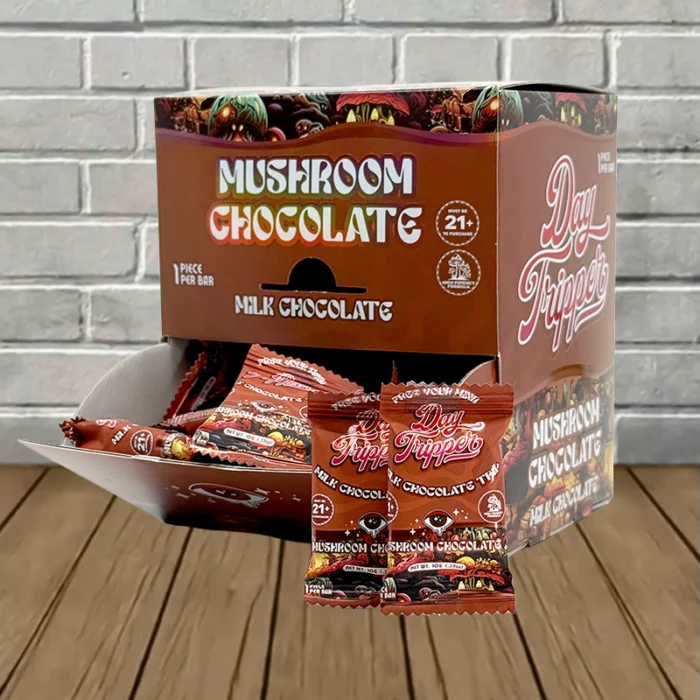 DayTripper_Mushrooms_Chocolate_Single_Serve_Milk_Chocolate_30ct_BULK_CASE DayTripper_Mushrooms_Chocolate_Single_Serve_Milk_Chocolate_30ct_BULK_CASE